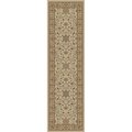 Concord Global 2 ft. 3 in. x 7 ft. 7 in. Jewel Voysey Tonel - Ivory 49012